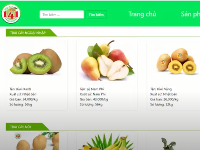 Code Web bán trái cây bằng PHP có Database + báo cáo pdf