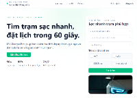Code web booking trạm sạc
