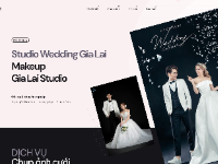 Code web wordpress Studio ảnh cưới, makeup,..