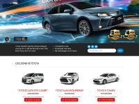 Code web bán hàng,website ô tô Toyota,website ô tô,web ô tô,website bán ô tô,web theme bán ô tô