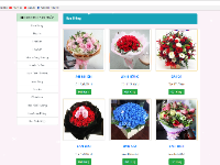 Code website bán hoa php thuần giao diện đẹp