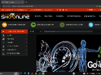 Code website bán phụ kiện xe đạp html and css