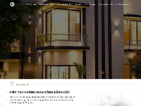 Code website kiến trúc, BĐS, thiết kế nhà ở siêu đẹp