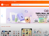 Code Website Thương mại điện tử Shoppe