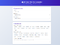 Công cụ đề xuất lộ trình nghề nghiệp AI sử dụng JavaScript