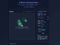 Công cụ tạo hiệu ứng nhấp chuột bằng JavaScript