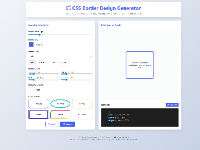 Công cụ tạo thiết kế đường viền CSS