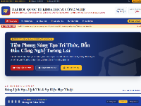 Cổng thông tin đào tạo và nghiên cứu khoa học trường đại học