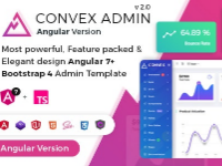 Convex - Angular Bootstrap Admin Dashboard Template