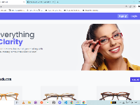 Cửa hàng thương mại điện tử bán kính mắt