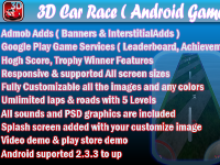 Cuộc đua xe 3D + Bảng thành tích + Thành tích + Admob