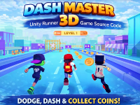 Dash Master 3D Unity game