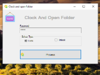 Demo lock and unlock folder