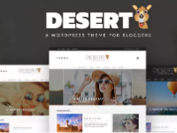 Desert - WordPress Travel Blog Theme