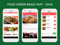 Đồ án Android Java - Ứng dụng quản lý quán ăn online + Mô hình MVP (Model-View-Presenter)