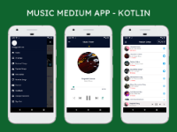 Đồ án Android Kotlin - Ứng dụng nghe nhạc online (Admin & Users) - Music Medium App