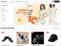 Đồ án bán quần áo giao diện đẹp 2026