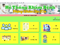 Đồ Án + Báo Cáo đề tài Xây dựng hệ thống quản lí khám bệnh của phòng khám Côn Sơn đạt 9đ thi của chủ tus đầy đủ chức năng quản trị , xuất file Excel hóa đơn kết quả khám bệnh vé khám JavaSwing