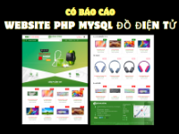 Đồ án,Đồ án web PHP,Báo cáo đồ án,website bán hàng,website bán hàng php,website