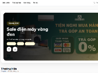 Đồ án cửa hàng bán điện máy giao diện đẹp