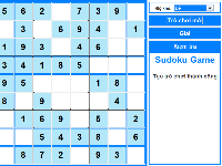 Đồ án game Sudoku Java Sharecode Miễn phí