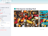 Đồ án học máy giúp phân loại rác thải. Sử dụng mô hình yolo v8 để nhận dạng và có giao diện ứng dụng demo