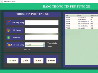 Đồ án quản lý garage ôtô java full báo cáo chi tiết