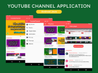 YouTube Channel Android Application,android youtube channel app,source code youtube channel app,youtube channel app android java,youtube api v3 android app,play video youtube on android studio