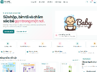 Đồ án Website bán sữa hộp, bỉm và đồ dùng mẹ & bé