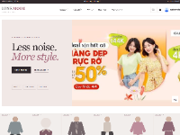 Đồ án website bán thời trang LUNE MODE