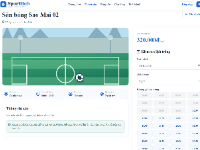Đồ án website đặt sân thể thao trực tuyến