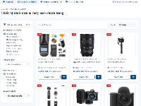 Đồ án website kinh doanh máy ảnh & thiết bị nhiếp ảnh CameraHub