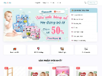 Đồ án website shop mẹ và bé