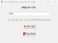 Đổi tên file ảnh hàng loạt