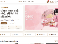 Dự án Web bán đồ lưu niệm Mộc Gift