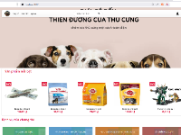Dự Án Web Bán Thú Cưng và Phụ Kiện Thú Cưng
