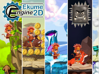 Ekume Engine + Complete Platformer 2D - A Powerful Tool To Create Platformer 2D Game