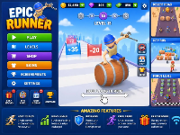 Epic Runner unity game