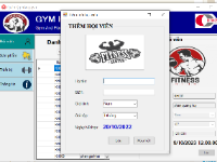 Project Quản Lý Phòng Gym,code quản lý phòng gym,code quản lý phòng gym bằng c#,source code quản lý phòng gym bằng c#