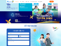 Full code landing page giới thiệu trung tâm – Thiết kế tinh gọn, dễ dàng tra cứu & đặt lịch tư vấn