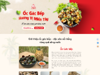 Full code landing page nhà hàng ẩm thực đẹp chuẩn SEO