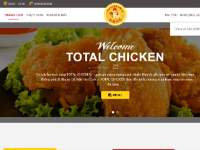 web nhà hàng Total Chicken,code web nhà hàng gà rán,Theme nhà hàng gà rán,Full code website cửa hàng