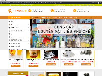 Full code website bán hàng nguyên liệu cà phê - giao diện mobile chuẩn seo