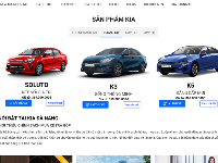 Full code Website bán hàng ô tô kia 2022