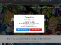 Full Code Website Bán Nick Game Ngọc Rồng