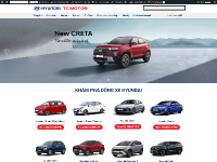 Full code website kinh doanh ô tô Hyundai