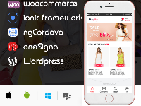 Full source app mobile thương mại điện tử cho website wordpress - Miashop Woocommerce
