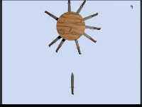 Game bắn dao không ngừng nghỉ