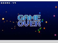 Game bắn người máy không gian bằng JavaScript