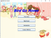 Game Bird Go Home, giao diện đẹp, full source code